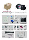 Semi-Closed Controller 12V 24V 2KW 5KW Truck Diesel Air Parking Heater With Touch Screen Switch